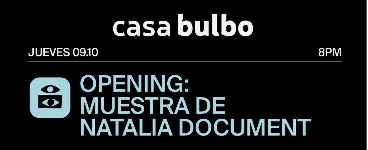 Opening: Muestra de Natalia Document