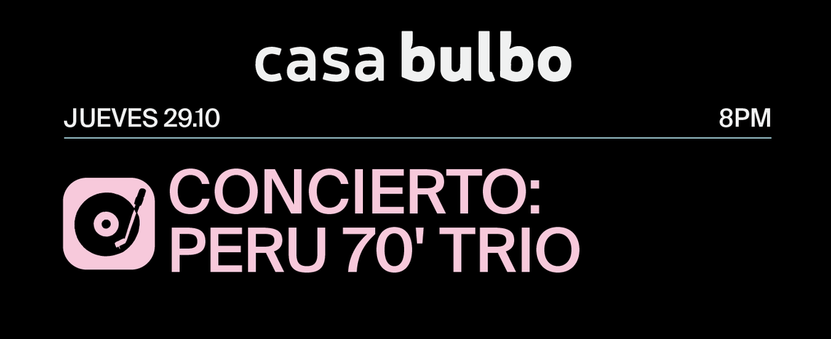 Concierto: Perú 70' Trio