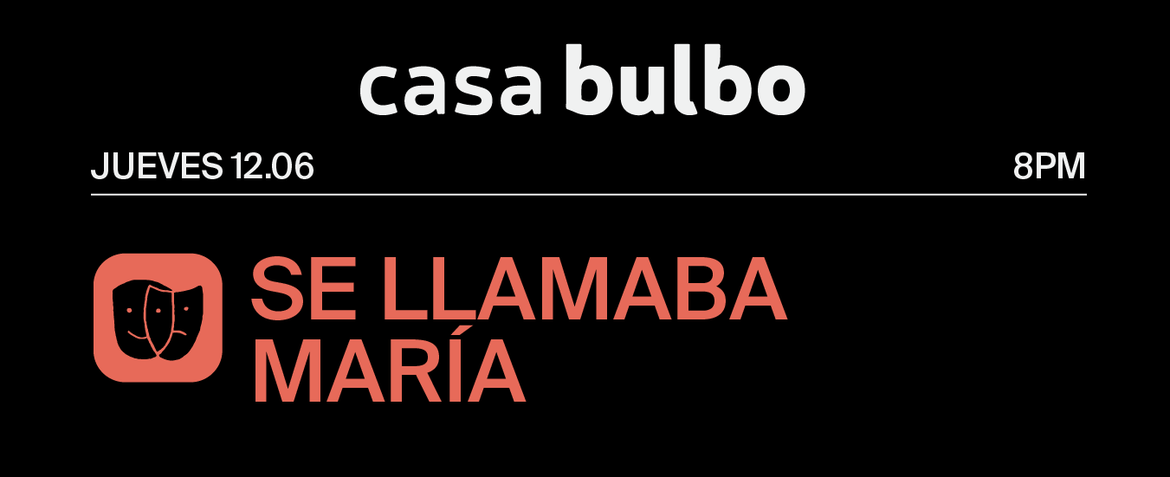 Se llamaba maría