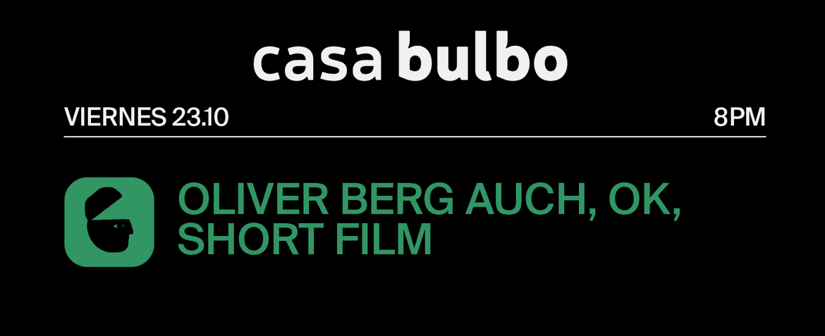 Oliver Berg Auch, OK, Short Film