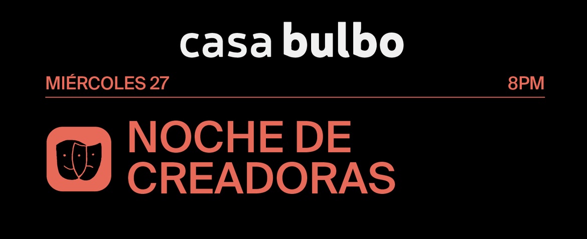Noche de Creadoras - 27/11