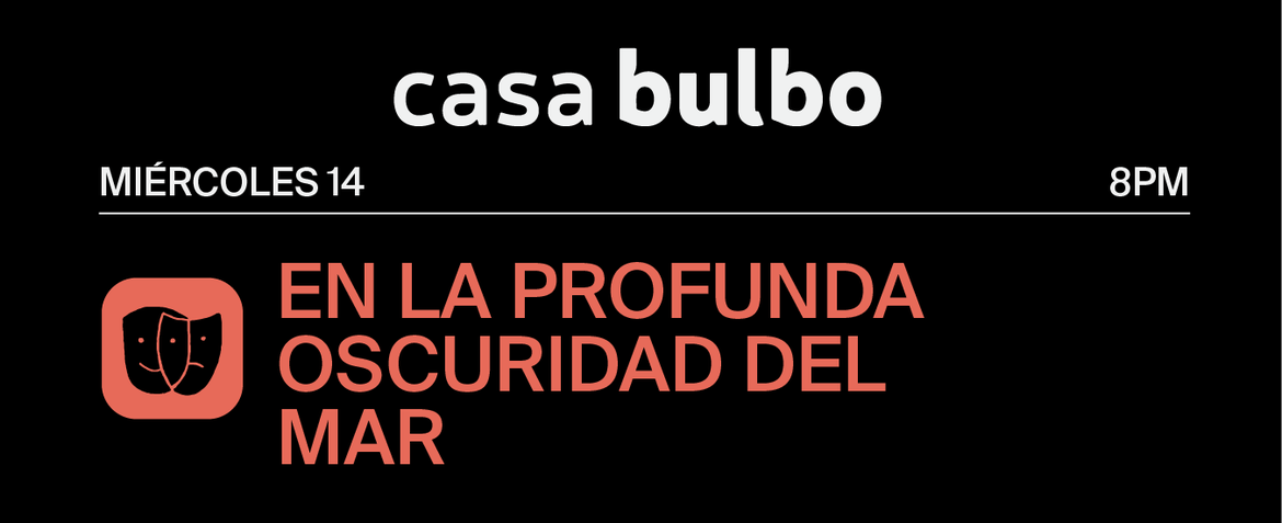 En la profunda oscuridad del mar