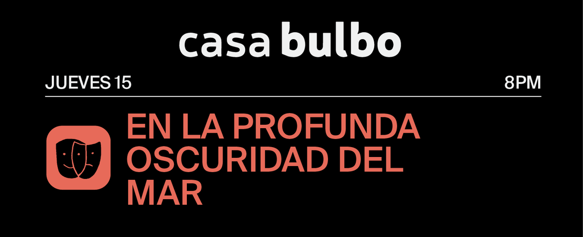 En la profunda oscuridad del mar