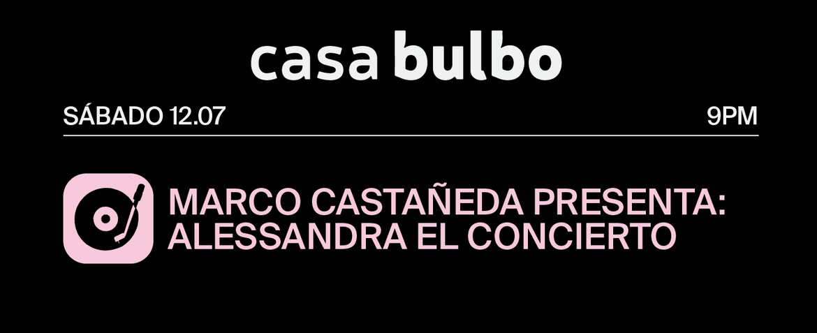 Marco Castañeda presenta: Alessandra El Concierto