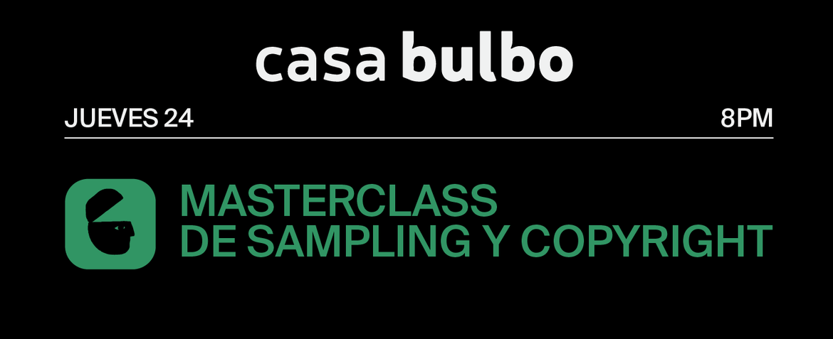 Masterclass de Sampling y Copyright